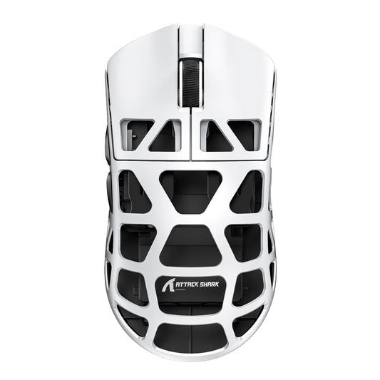ATTACK SHARK R3 Magnesium Alloy Wireless Gaming Mouse 8K White